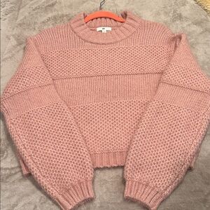 BP. Fuzzy mauve pink sweater. NWOT, M.